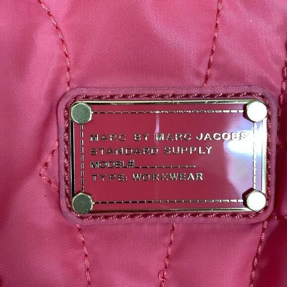 Marc by Marc Jacobs peach nylon quilted workwear tote bag - Picture 2 of 9